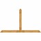 Ekena Millwork Portland Rough Sawn Timber Gable Bracket, Western Red Cedar, 108"W x 63"H x 2"D x 6"F, 14/12 Pitch GBW108X63X0206POR00RWR - alternate 1